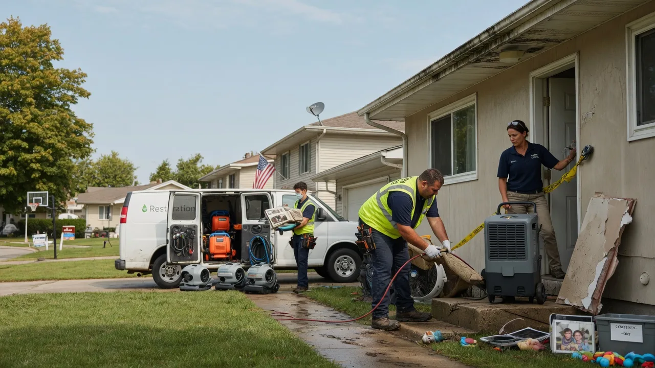 Water Damage Restoration in Walhonding, OH near me
